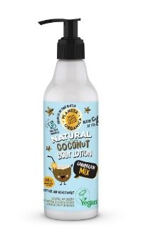 Skin Super Good Planeta Organica - Karibský mix- kokosové tělové mléko 250 ml
