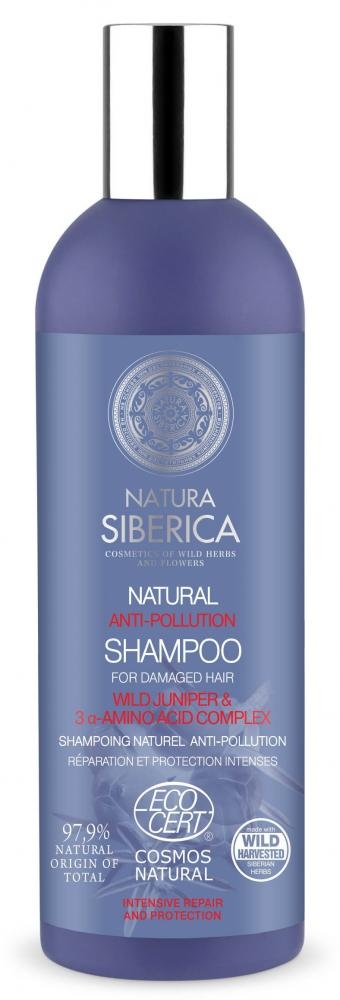 Natura Siberica Šampon proti znečištění na zničené vlasy 270 ml