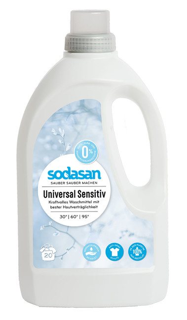 SODASAN Universal tekutý prací prostředek sensitive - 1
