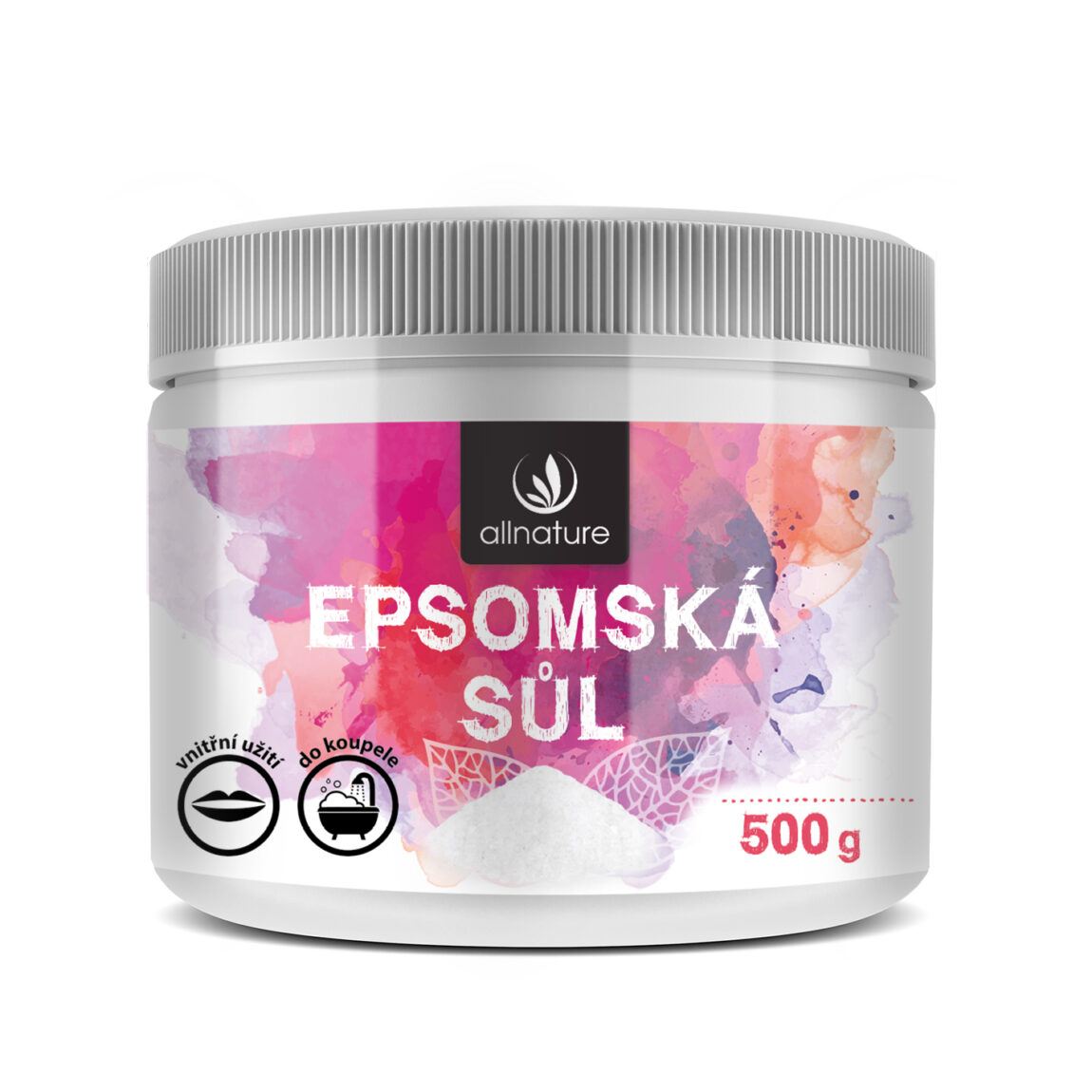 Allnature Epsomská sůl 500 g 500 g