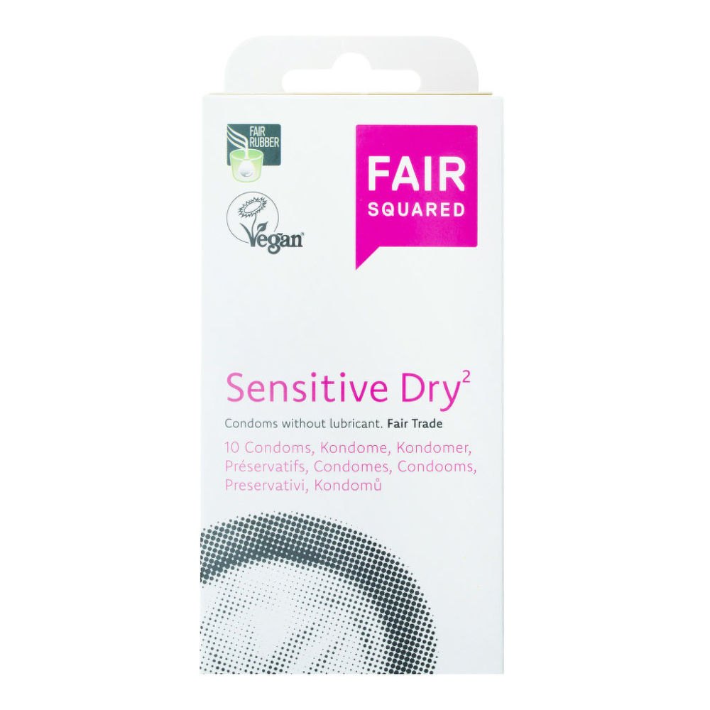 Country Life Kondom sensitive dry 10 ks   FAIR SQUARED 10 ks
