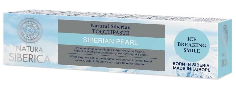 Natura Siberica Přírodní sibiřská zubní pasta - sibiřská perla 100 g