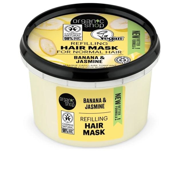 Organic Shop Organic Shop - Banana & Jasmin - Maska na vlasy 250 ml 250 ml