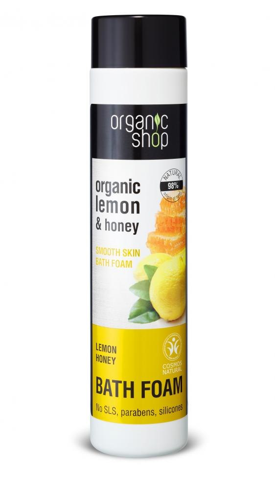 Organic Shop Organic Shop - Citron a Med - Vyhlazující pěna do koupele 500 ml