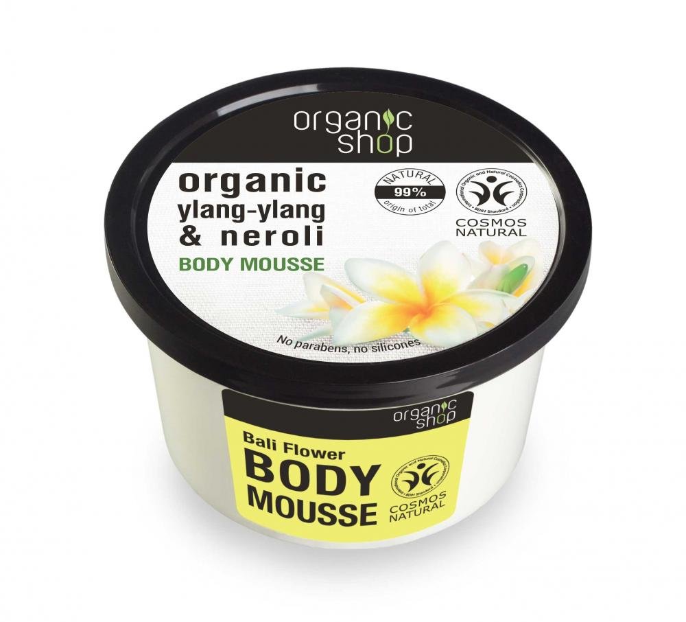 Organic Shop Organic Shop - Květy z Bali - Tělová pěna 250 ml 250 ml