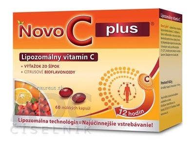 PP MANAGEMENT KFT. NOVO C PLUS Lipozomální vitamín C cps 1x60