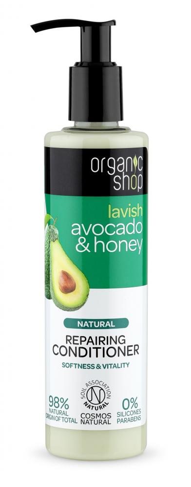 Organic Shop Organic Shop - Avokádo & Med - Obnovující kondicionér 280 ml 280 ml