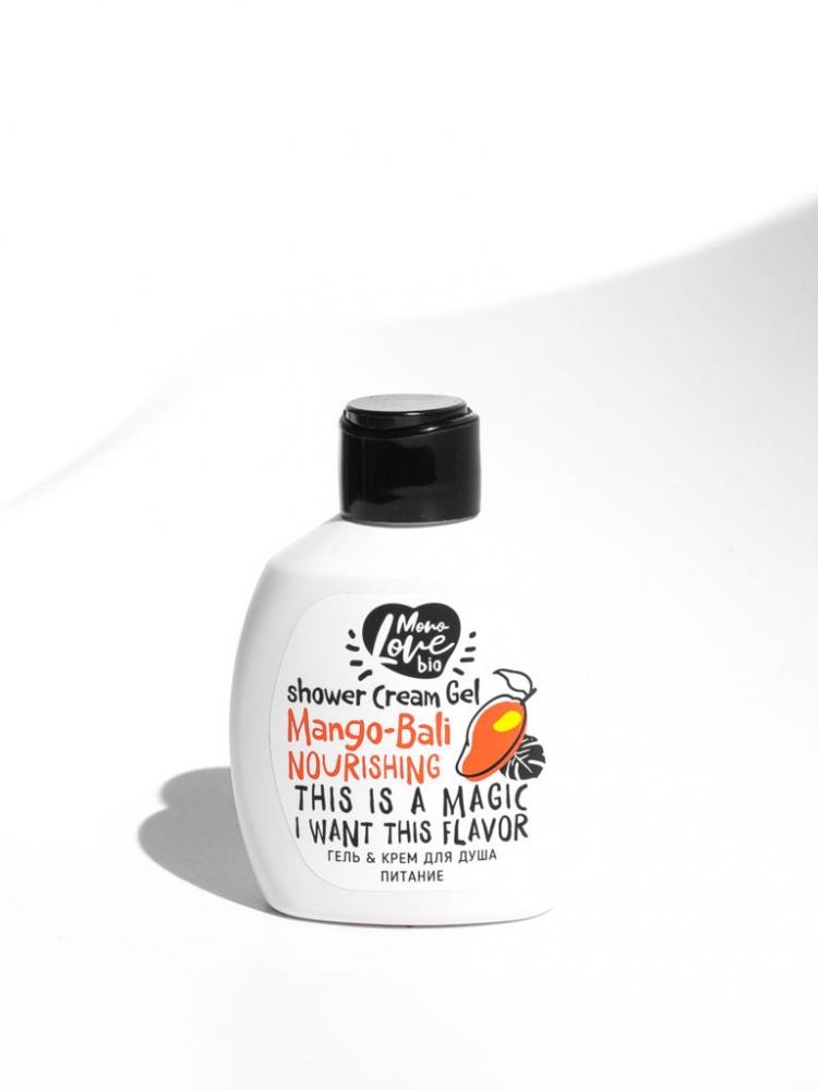 Monolove Mango-Bali - mini vyživující sprchový gel-krém 100 ml