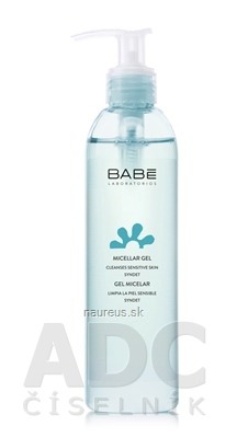 BABÉ LABORATORIOS Babe PLEŤ Micelární čisticí gel (Soothing Micellar Gel) 1x245 ml 245ml