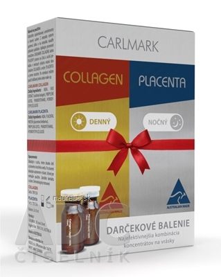 CARLMARK INTERNATIONAL PTY.LTD. CARLMARK COLLAGEN + placenty Dárkové balení 2x10 ml
