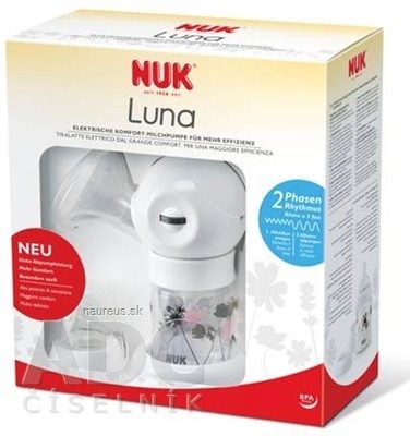 MAPA GmbH NUK LUNA Elektrická odsávačka na mléko pro kojící maminky 1x1 ks