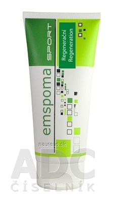 JUTTA s.r.o. EMSPOMA Regenerační - zelená masážní emulze 1x200 ml 200ml