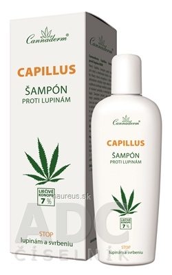 Simply You Pharmaceuticals a.s. Cannaderm Capillus - šampon proti lupům NEW 1x150 ml 150 ml