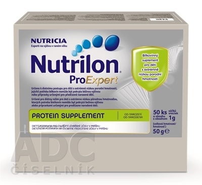 Nutricia Cuijk B.V. Nutrilon ProExpert Protein supplement (od narození) kapsy 50x1 g (50 g) 51g