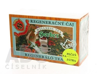 HERBEX spol. s r.o. HERBEX REGENERAČNÍ ČAJ bylinný čaj 20x3 g (60 g) 20 x 3 g
