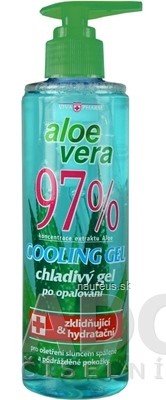 VIVACO s.r.o. VIVAPHARM ALOE VERA 97% uklidňující Chladivý gel 1x250 ml 250 ml