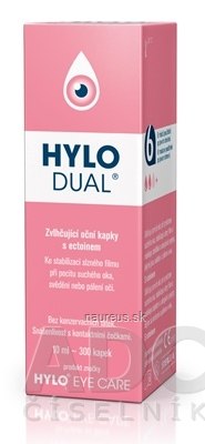 URSAPHARM Arzneimittel GmbH HYLO DUAL zvlhčující oční kapky 1x10 ml 10 ml