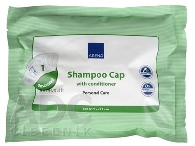 ABENA A/S Abena Čepice se šamponem na mytí vlasů bez vody (Shampoo Cap)