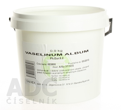 GALVEX spol. s.r.o. Vaselinum flavum Ph.Eur. - GALVEX ung 1x2000 g 2000g