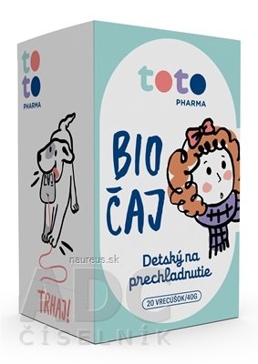 TOTO Pharma s.r.o. TOTO BIO ČAJ Dětský na nachlazení sáčky 20x2 g (40 g) 42g