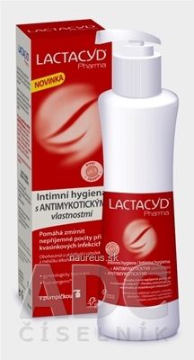 Omega Pharma Int. LACTACYD Pharma antimykotické intimní hygiena 1x250 ml 250 ml