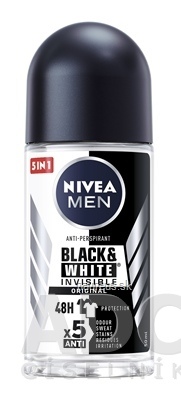 BEIERSDORF AG NIVEA MEN Anti-perspirant BLACK & WHITE Original kuličkový