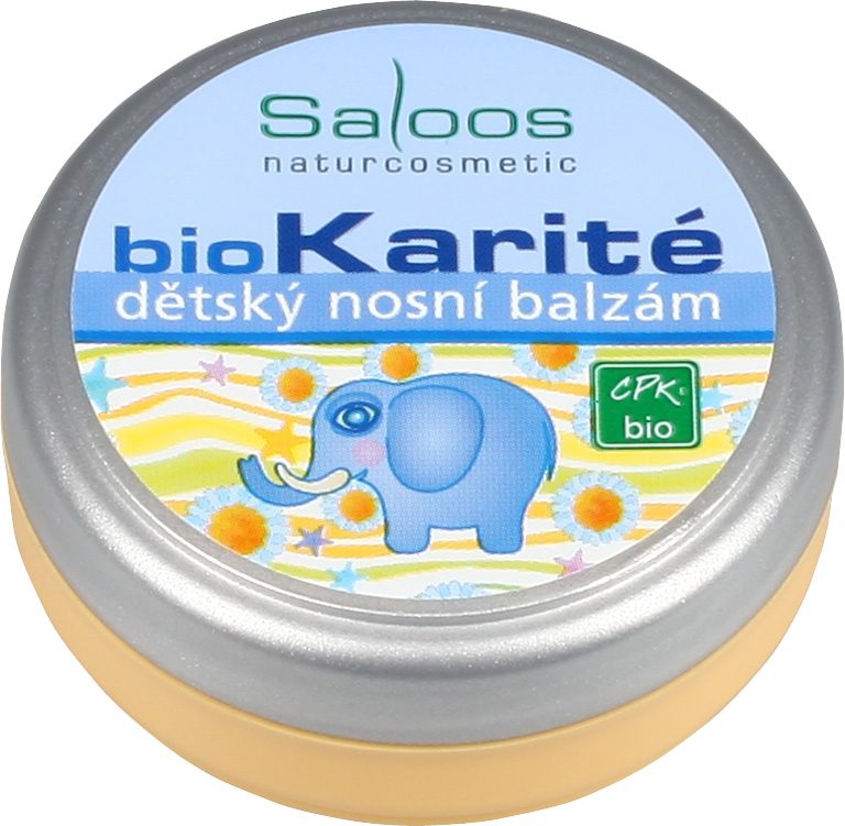 Saloos Bio karité - Dětský nosní balzám 19 ml