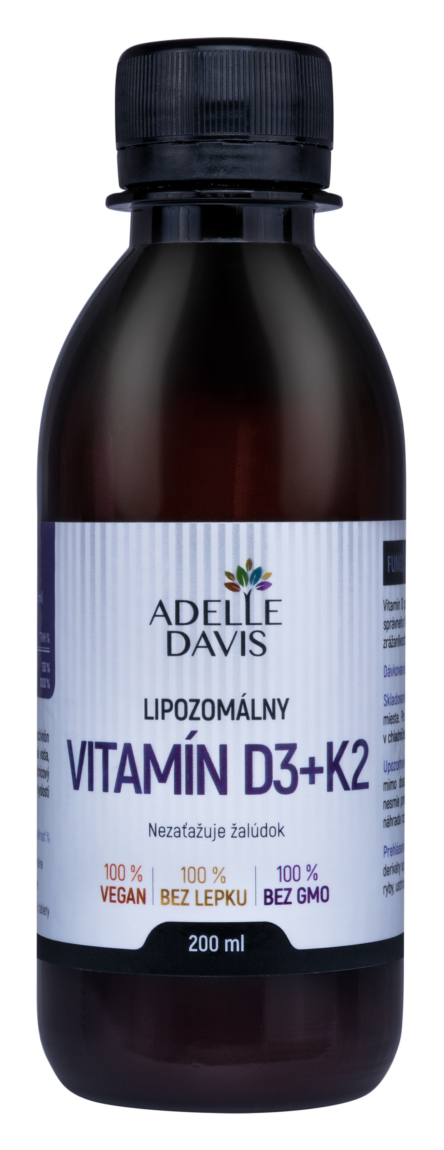 Adelle Davis Adelle Davis - Lipozomální vitamín D3 + K2