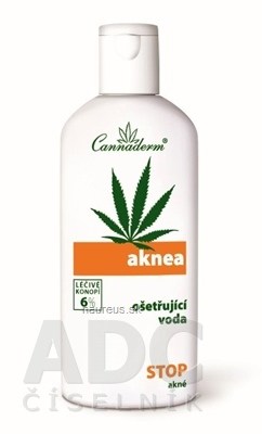 Simply You Pharmaceuticals a.s. Cannaderm Aknea ošetřující voda na akné 1x200 ml 200ml