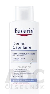 BEIERSDORF AG Eucerin DermoCapillaire 5% Urea šampon pro suchou pokožku 1x250 ml 250 ml