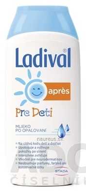 STADA Arzneimittel AG Ladival PRO DĚTI apres mléko po opalování 1x200 ml 200 ml