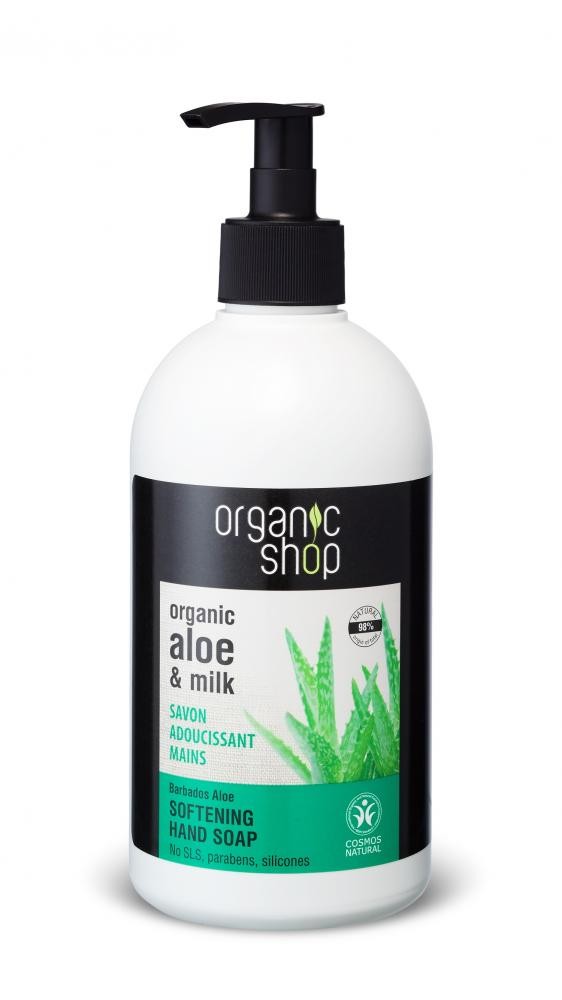 Organic Shop Organic Shop - Barbadosské Aloe - Mýdlo na ruce 500 ml 500 ml