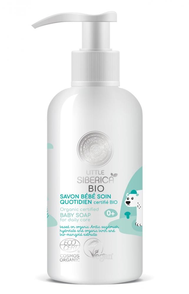 Natura Siberica Little siberica - organické certifikované mýdlo pro děti na každodenní péči 250 ml