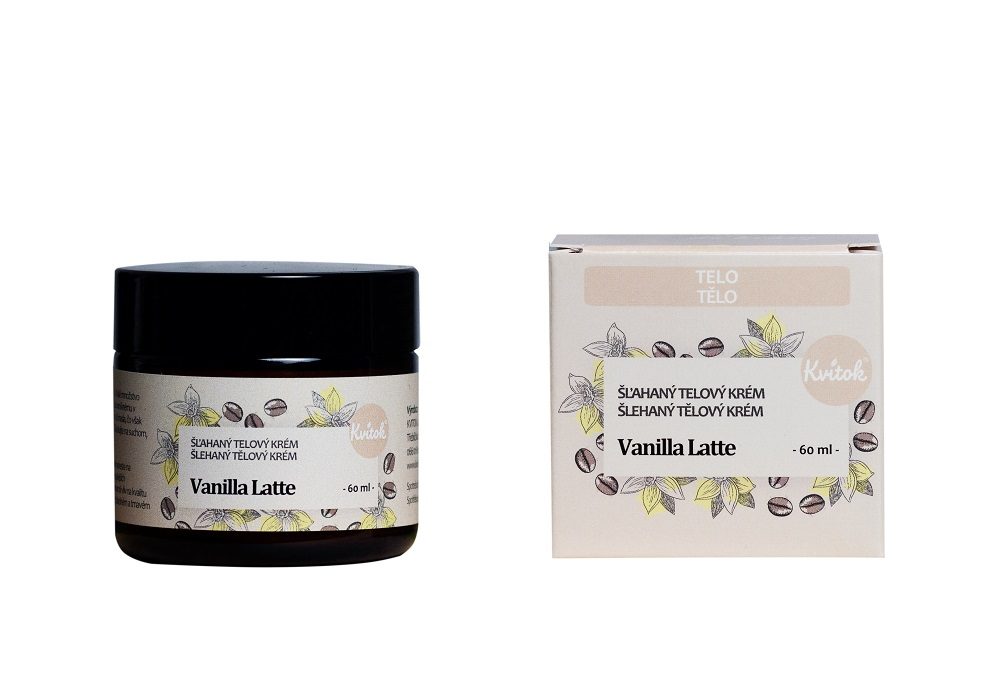 Kvitok Šlehaný Tělový Krém - Vanilla Latte 60 ml 60 ml