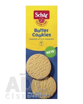 Dr. Schär AG Schär BUTTER COOKIES sušenky bez lepku 1x100 g