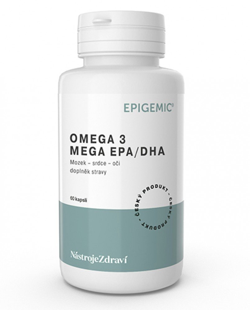 Epigemic Omega 3 Mega EPA/DHA 60 kapslí