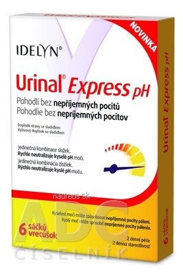 Idelyn s.r.o. Urinal Express pH sáčky 1x6 ks 6 ks