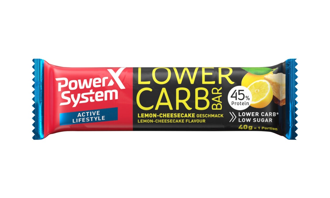 Power Systém Proteinová tyčinka LOWER CARB Lemon Cheesecake Bar 45% 40g 40g