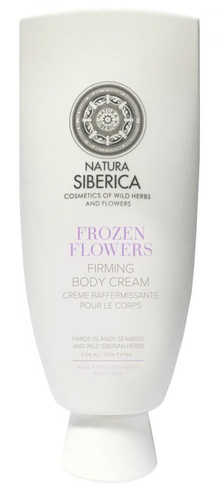 Natura Siberica Siberie Blanche - Zamrzlé květiny - Zpevňující tělový krém 200 ml