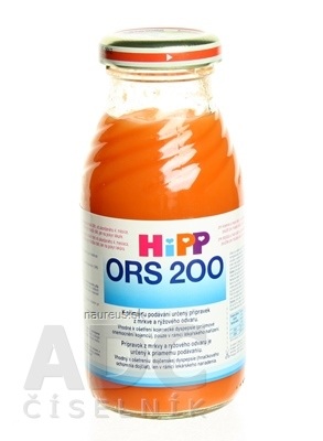 Hipp Beteiligungs AG HiPP ORS 200 Mrkvovo rýžový odvar dietetická potraviny (od ukonč. 4.měsíce) 1x200 ml 200 ml