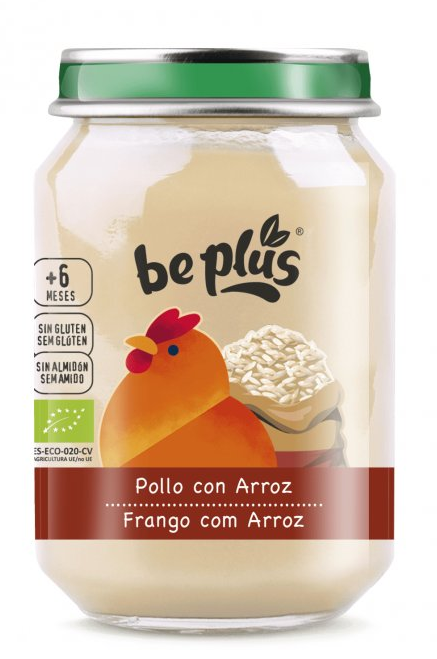 BePlus BIO Přesnídávka kuře s rýží 0.335 kg