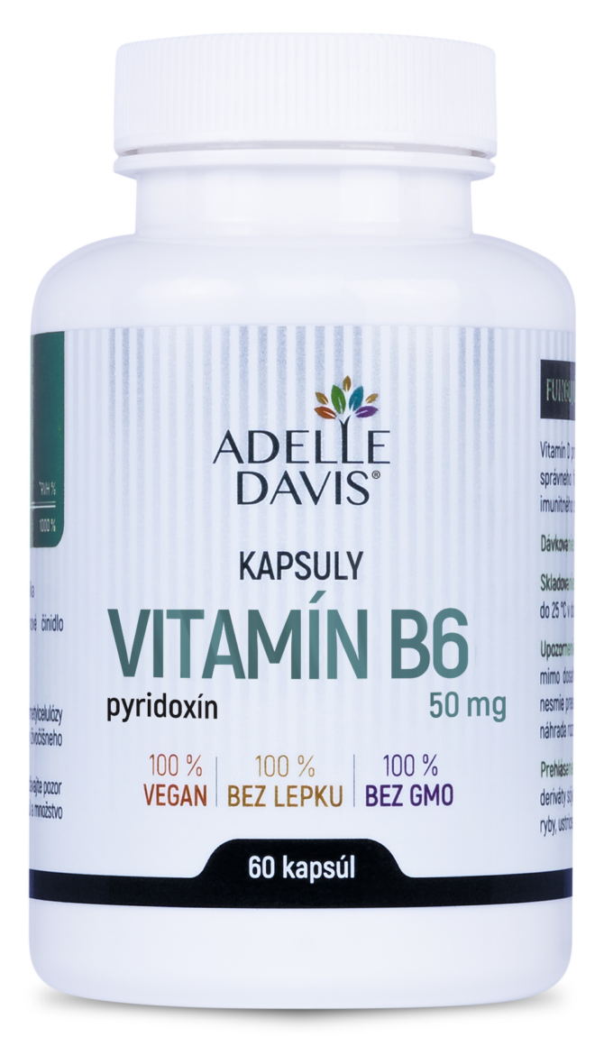 Adelle Davis Adelle Davis - Vitamin B6 50 mg
