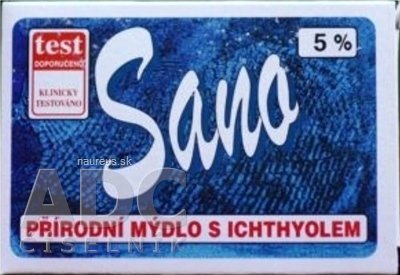 Ing. Jaroslav Červinka FOR MERCO SANO - mýdlo s Ichtamolu 5% 1x100 g 100g
