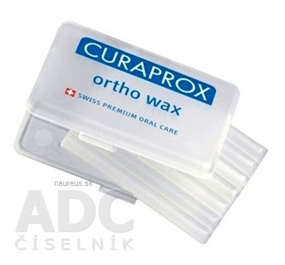 Curaden International AG CURAPROX Ortho vosk (7 pásků vosku v krabičce) 1x1 ks 1 ks