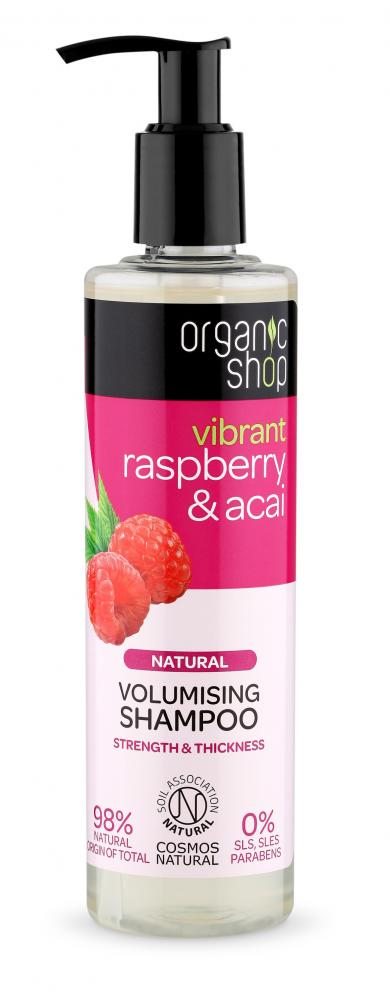 Organic Shop Organic Shop - Malina & Acai - Šampon pro objem 280 ml