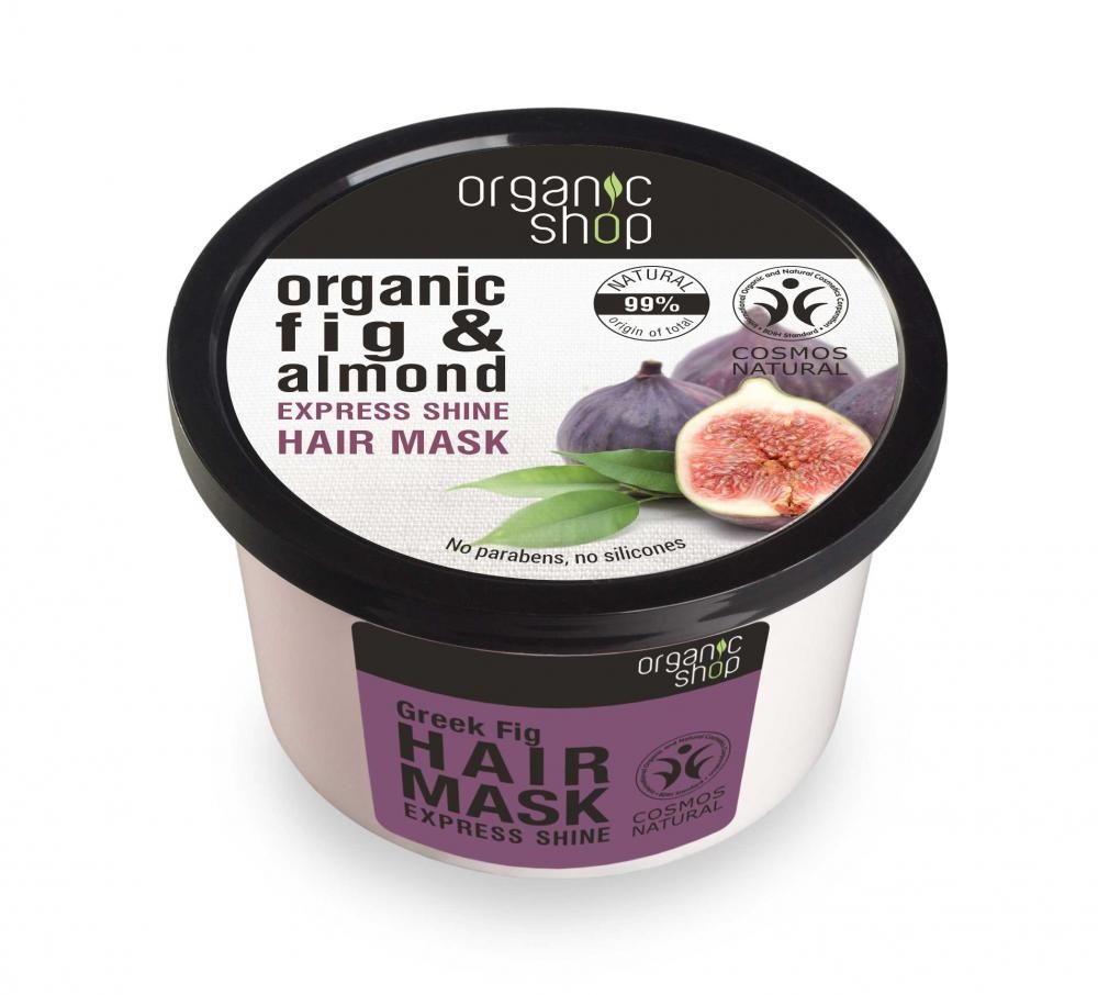Organic Shop Organic Shop - Figa a Mandle - Maska na vlasy 250 ml 250 ml