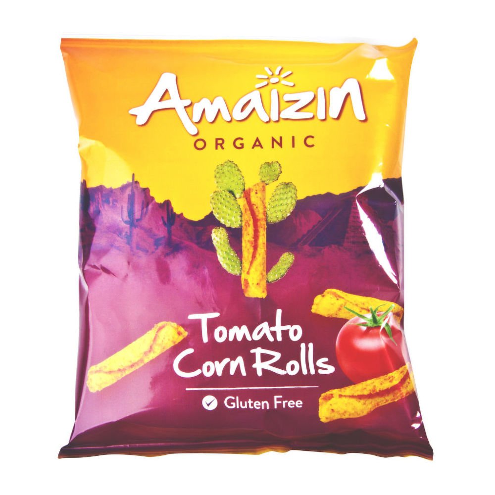 Amaizin Chipsy kukuričné paradajkové 100 g BIO AMAIZIN  100 g