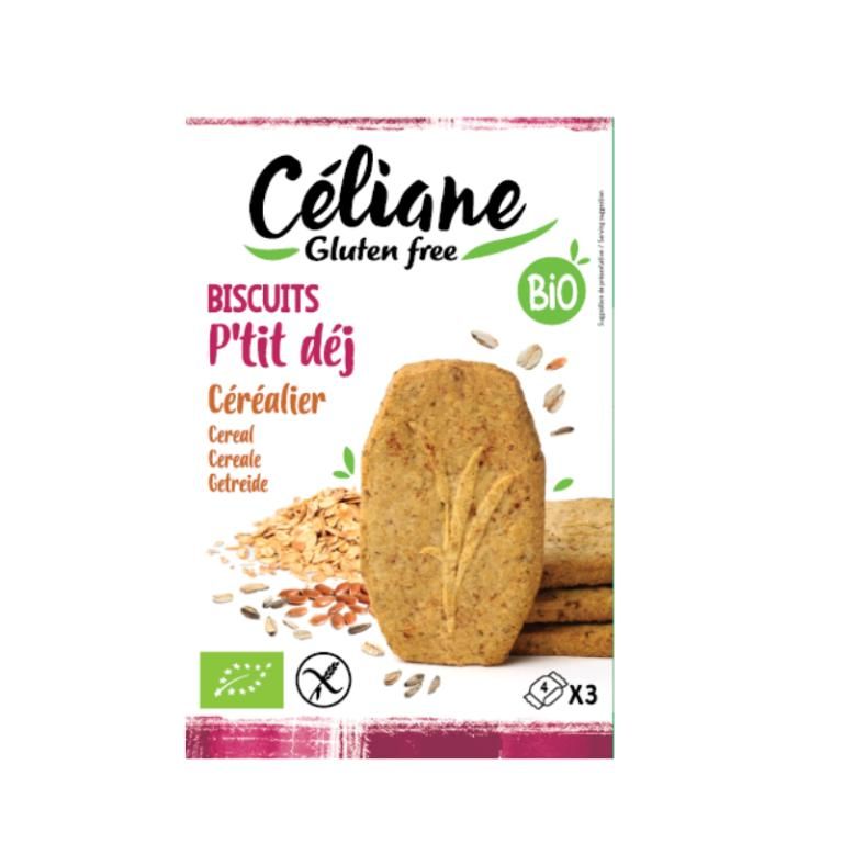 Celiane glutenfree Celiane bezlepkové cereální snídaňové sušenky 140