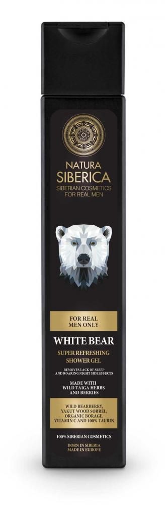 Natura Siberica Osvěžující sprchový gel Bílý Medvěd 250 ml