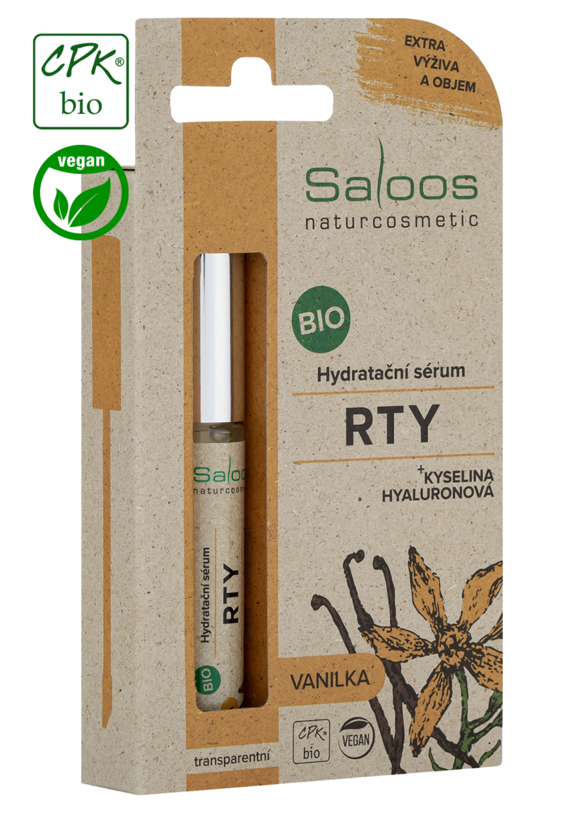 Saloos Bio Hydratační sérum na rty - Vanilka 7 ml